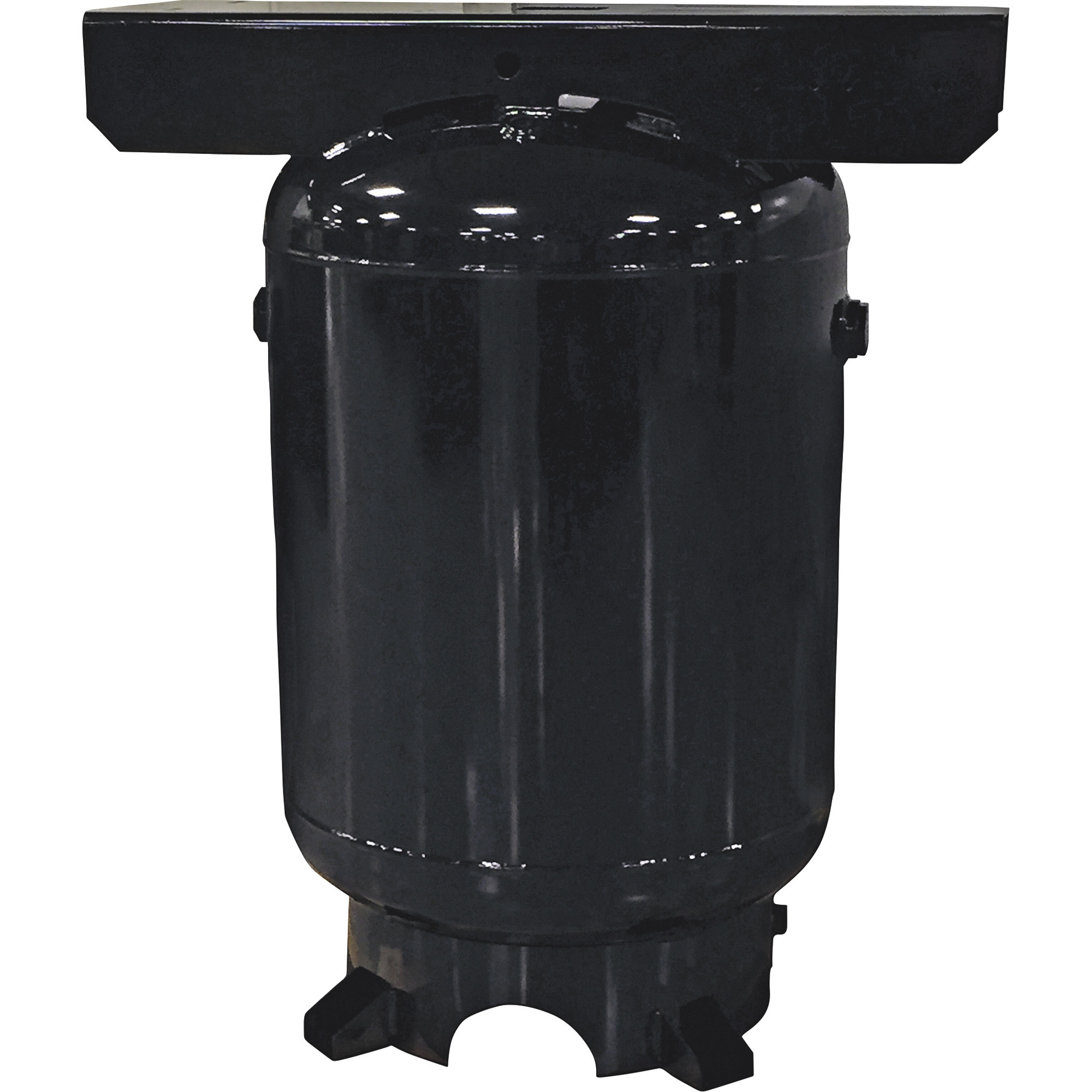 Industrial Air Vertical Receiver Tank with Platform, 120 Gallon, 200 PSI, Model# 021-0424